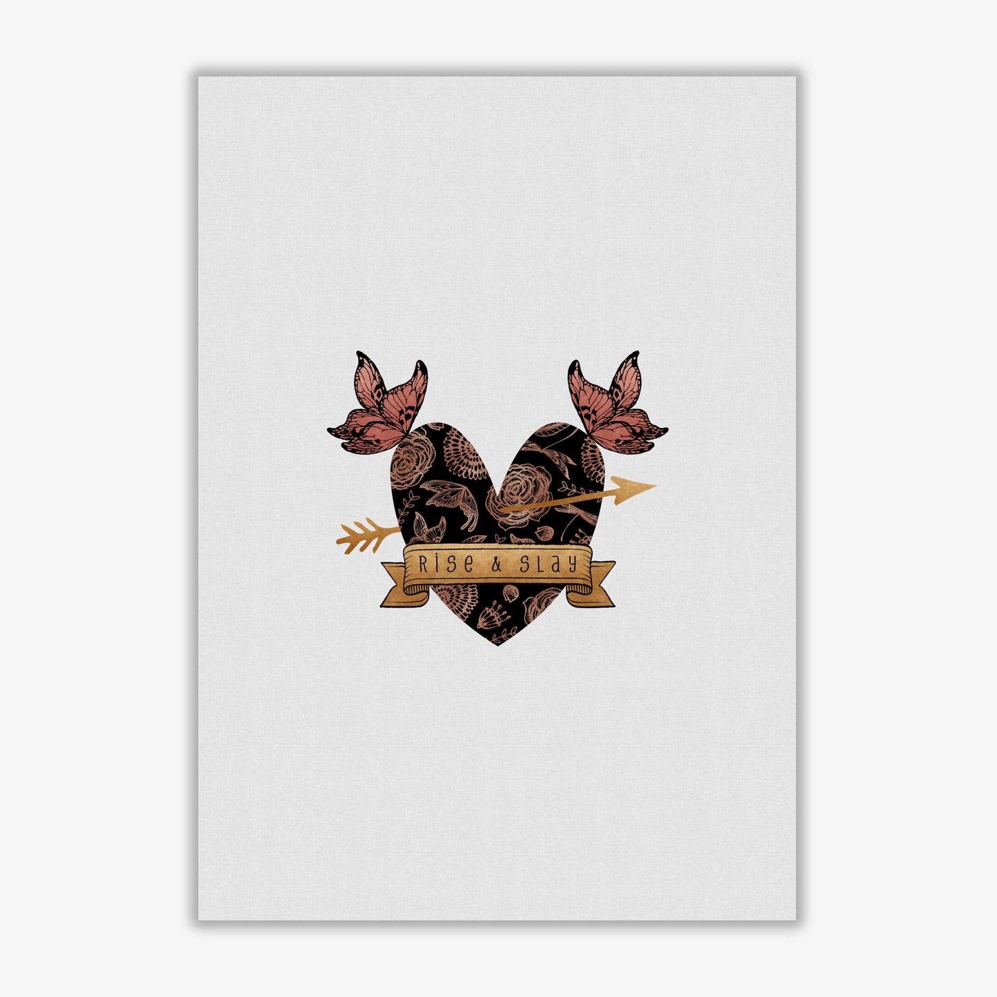 Rise & slay steampunk fine art print by orara studio