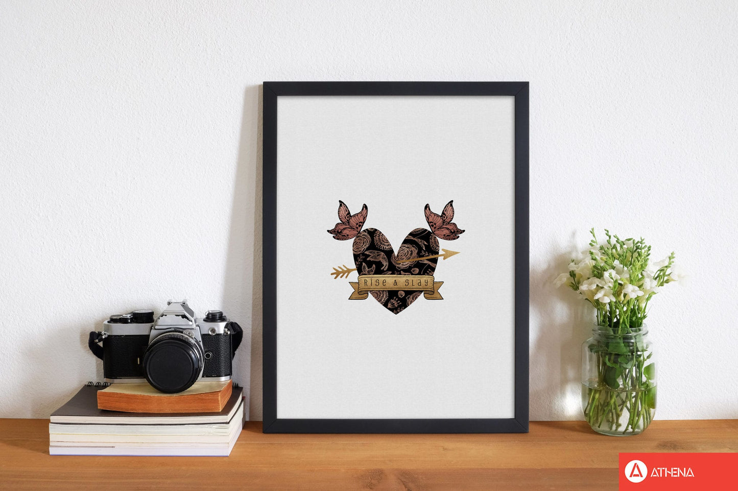 Rise & slay steampunk fine art print by orara studio