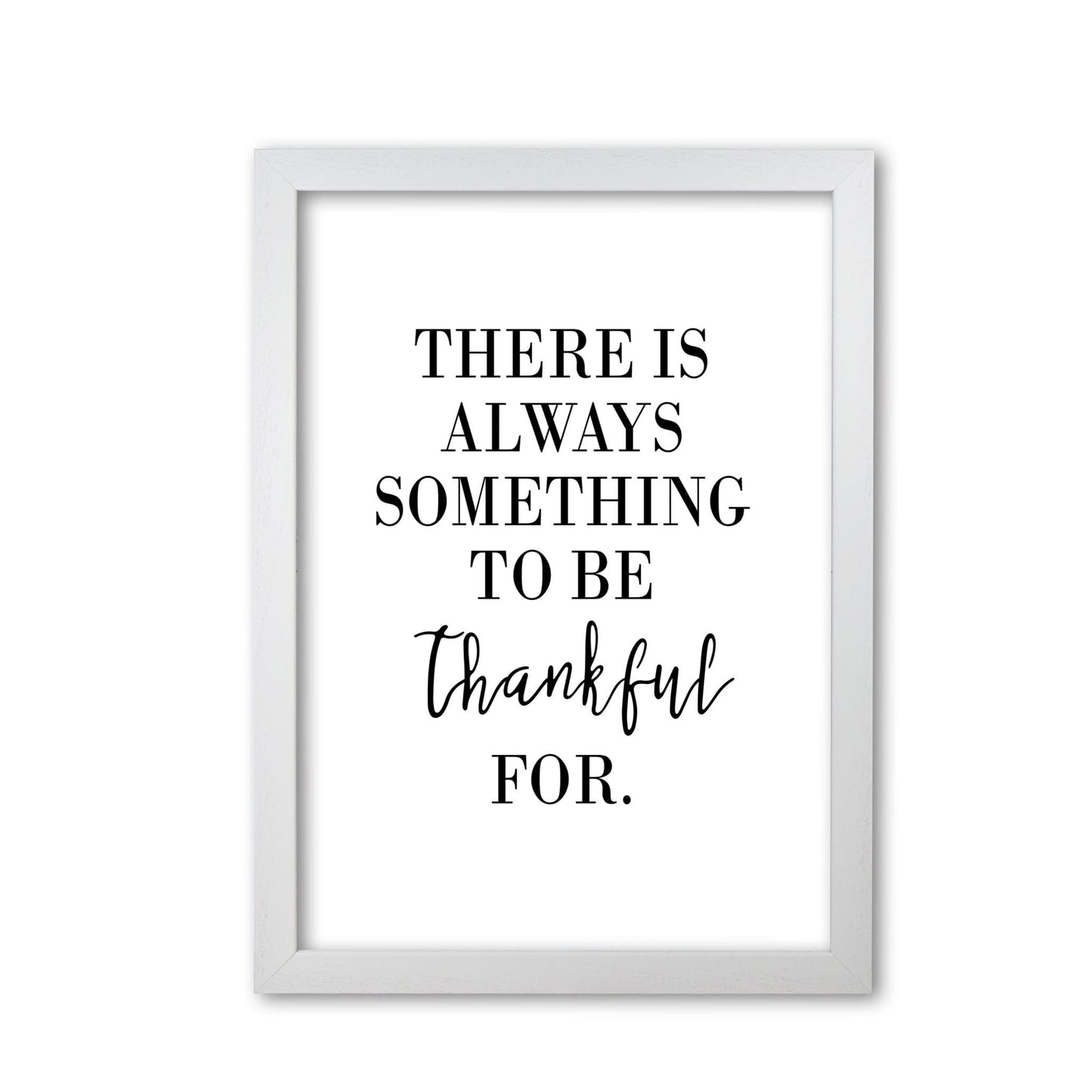 Something to be thankful for modern fine art print
