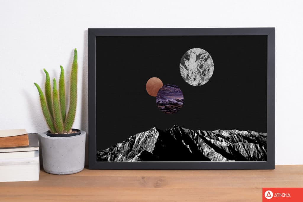 Space i fine art print by orara studio