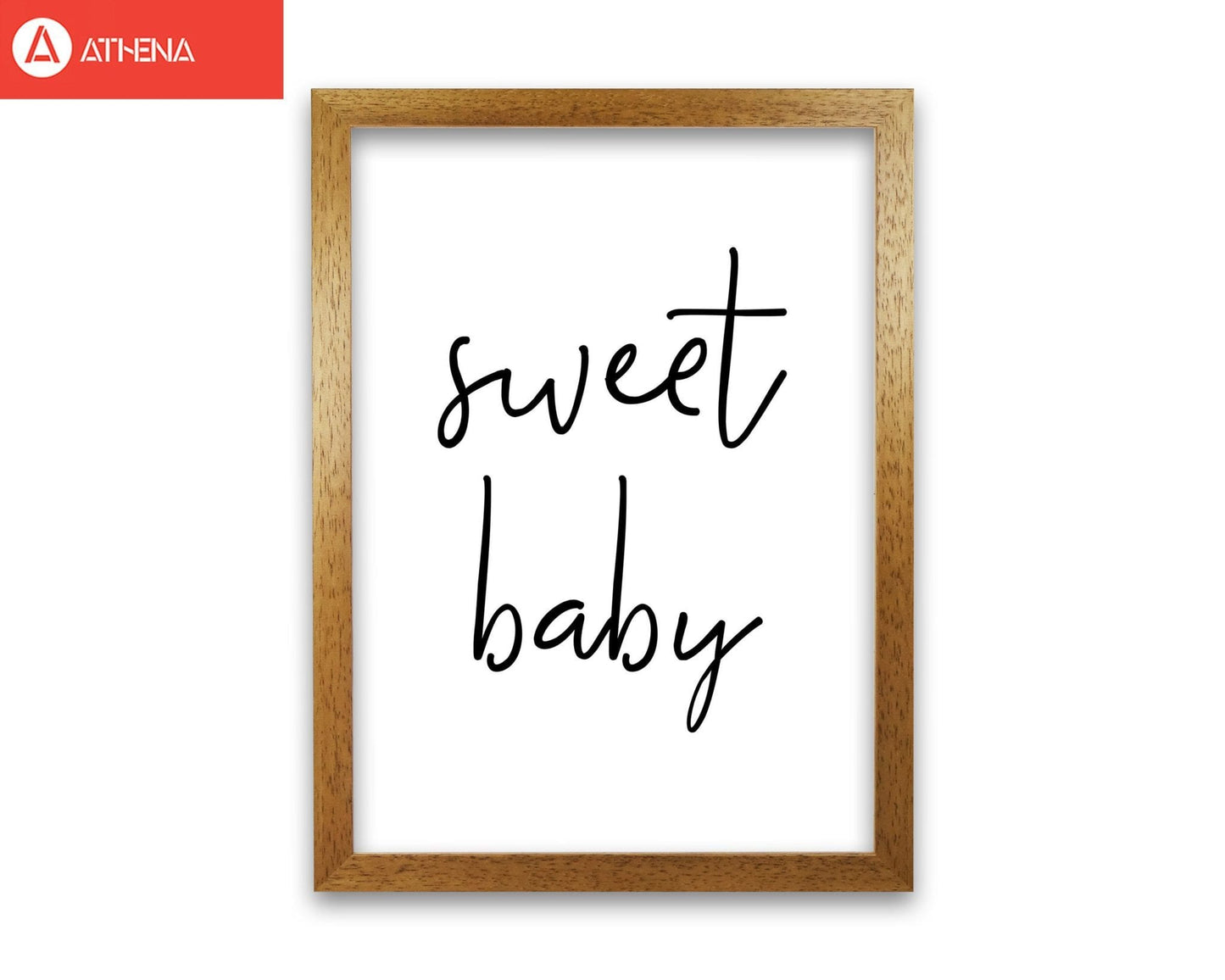 Sweet baby modern fine art print