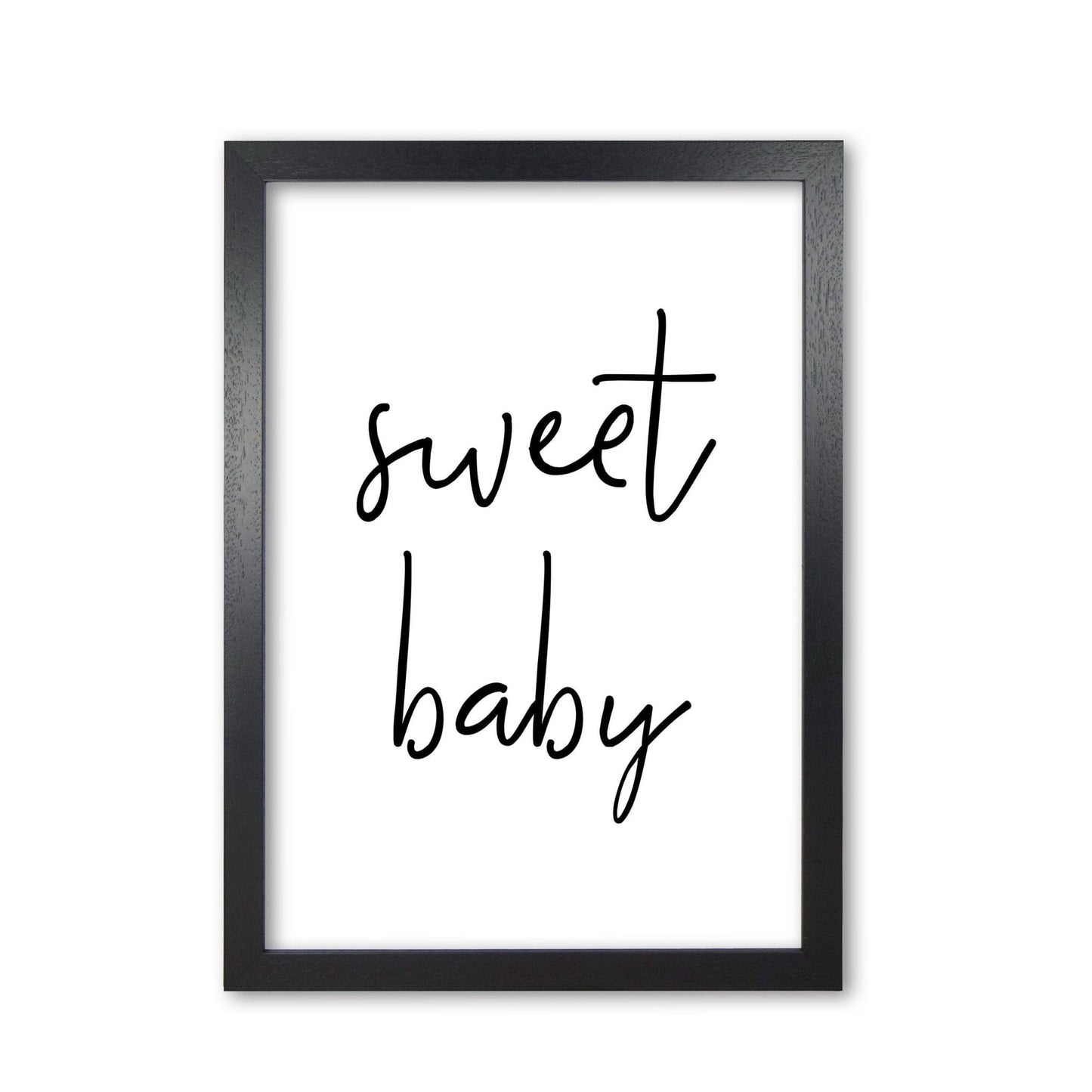 Sweet baby modern fine art print