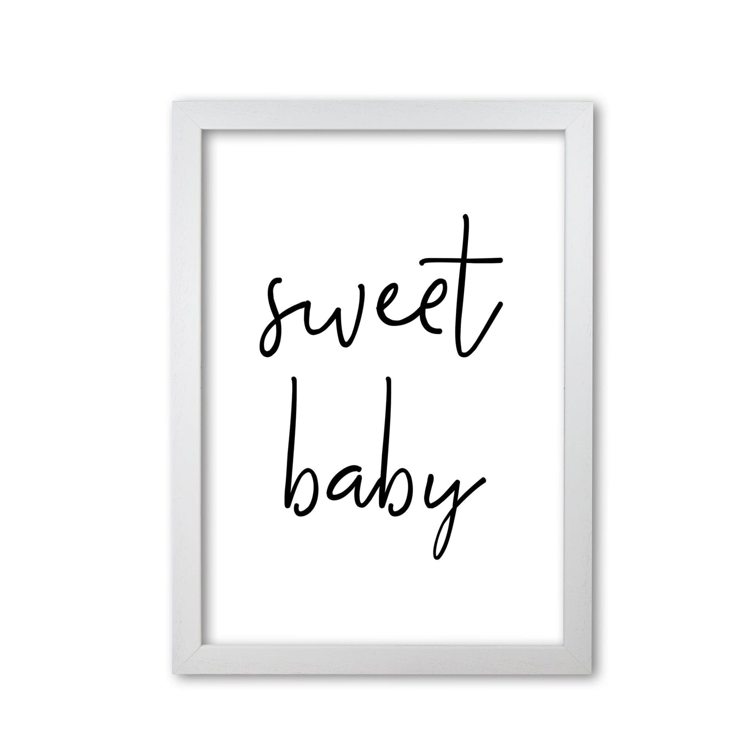 Sweet baby modern fine art print