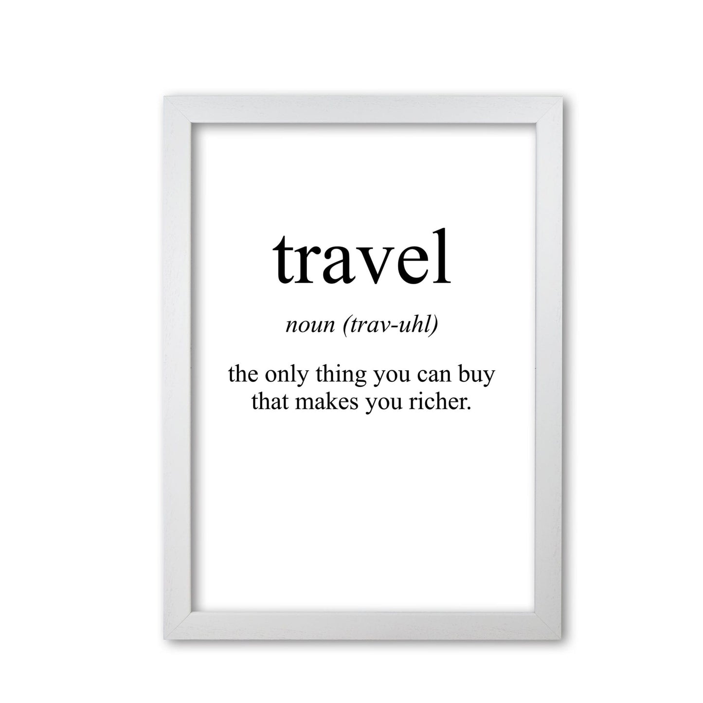 Travel modern fine art print