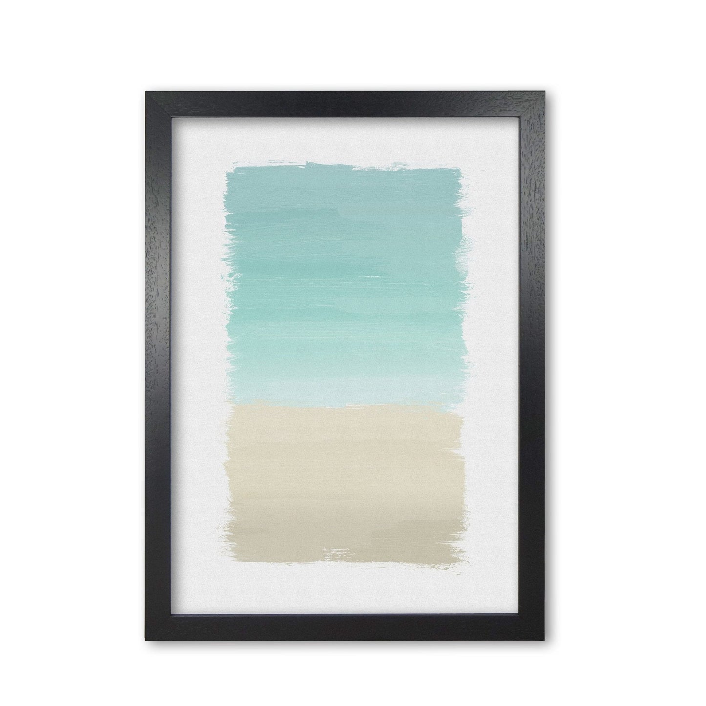 Turquoise abstract fine art print by orara studio