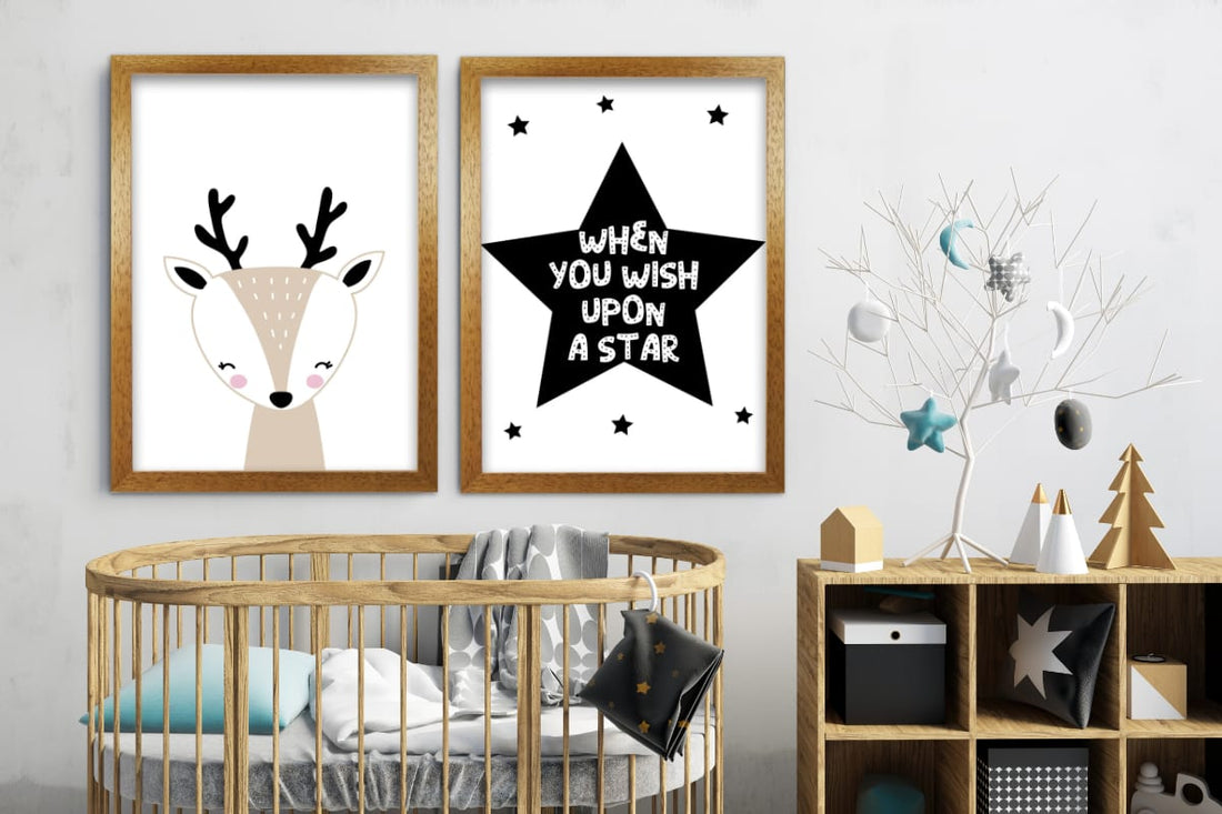 Christmas art prints for kids