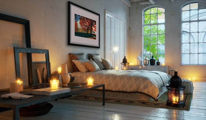 Bedroom wall art ideas
