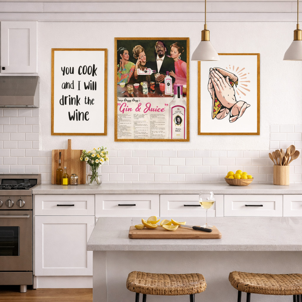kitchen gallery wall set of 600, kitchen wall art,... Kitchen - Gallery Wall Bundle