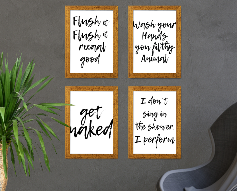Bathroom - Gallery Wall Bundles