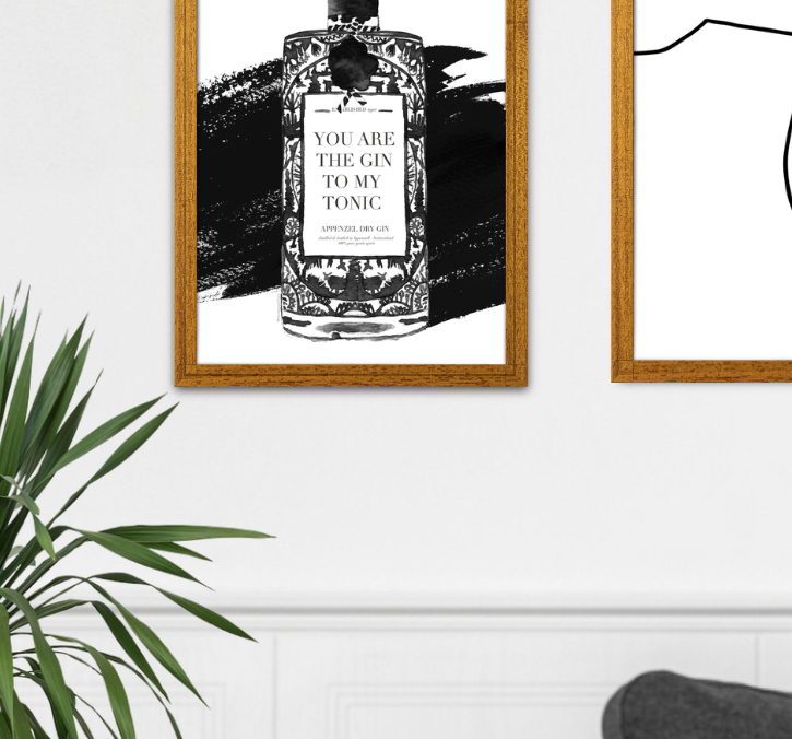Gin Wall Art
