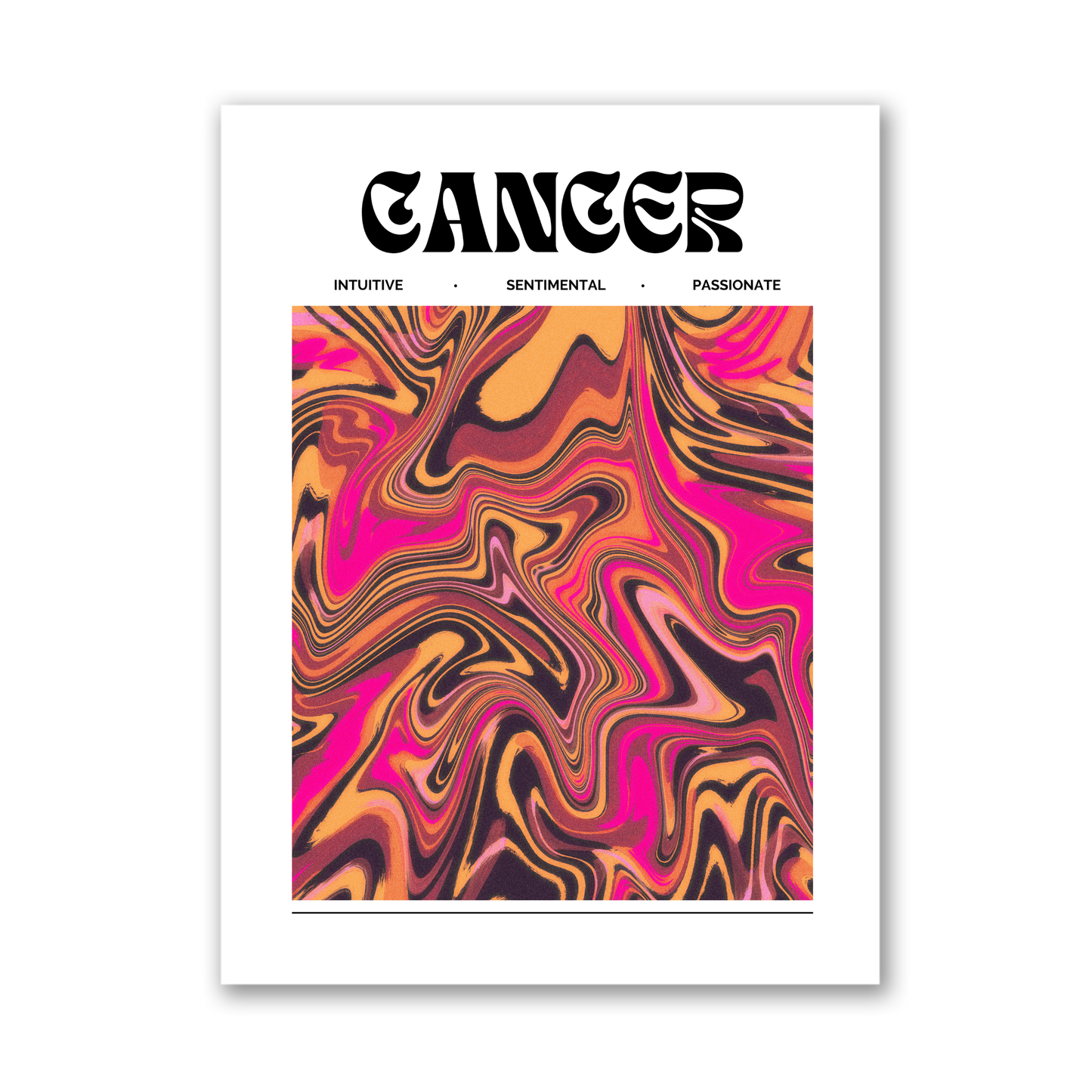 Cancer Star Sign by Athena Art