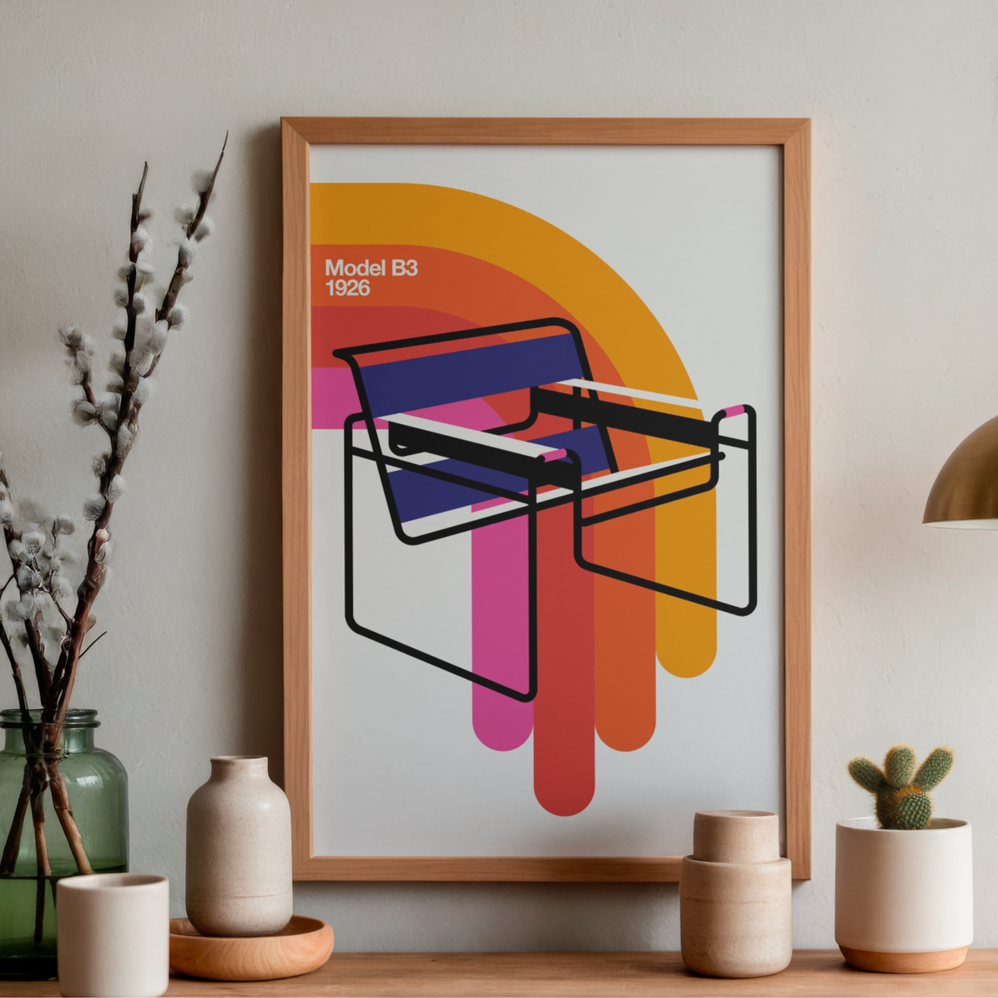 Model B3 (Bauhaus) by Bo Lundburg
