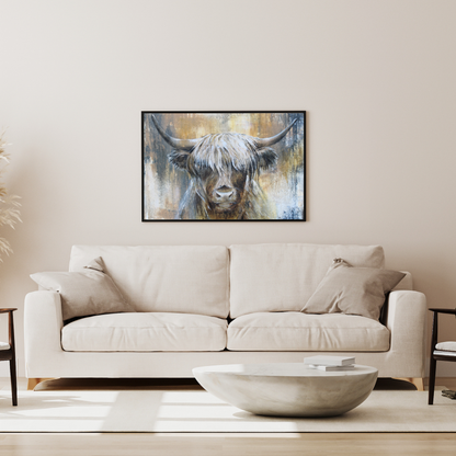 Highland Cow 1 by STUDIO PAINT-ING