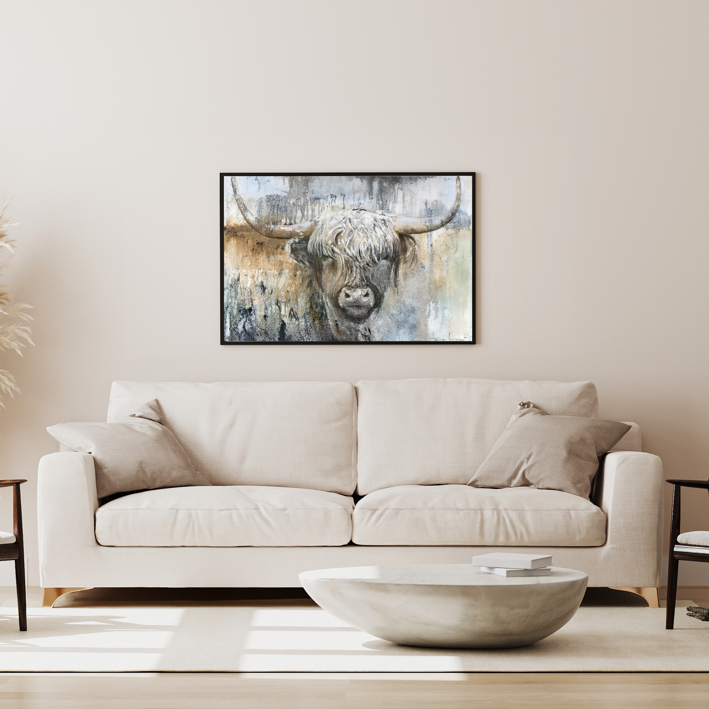 Highland Cow 11 by STUDIO PAINT-ING