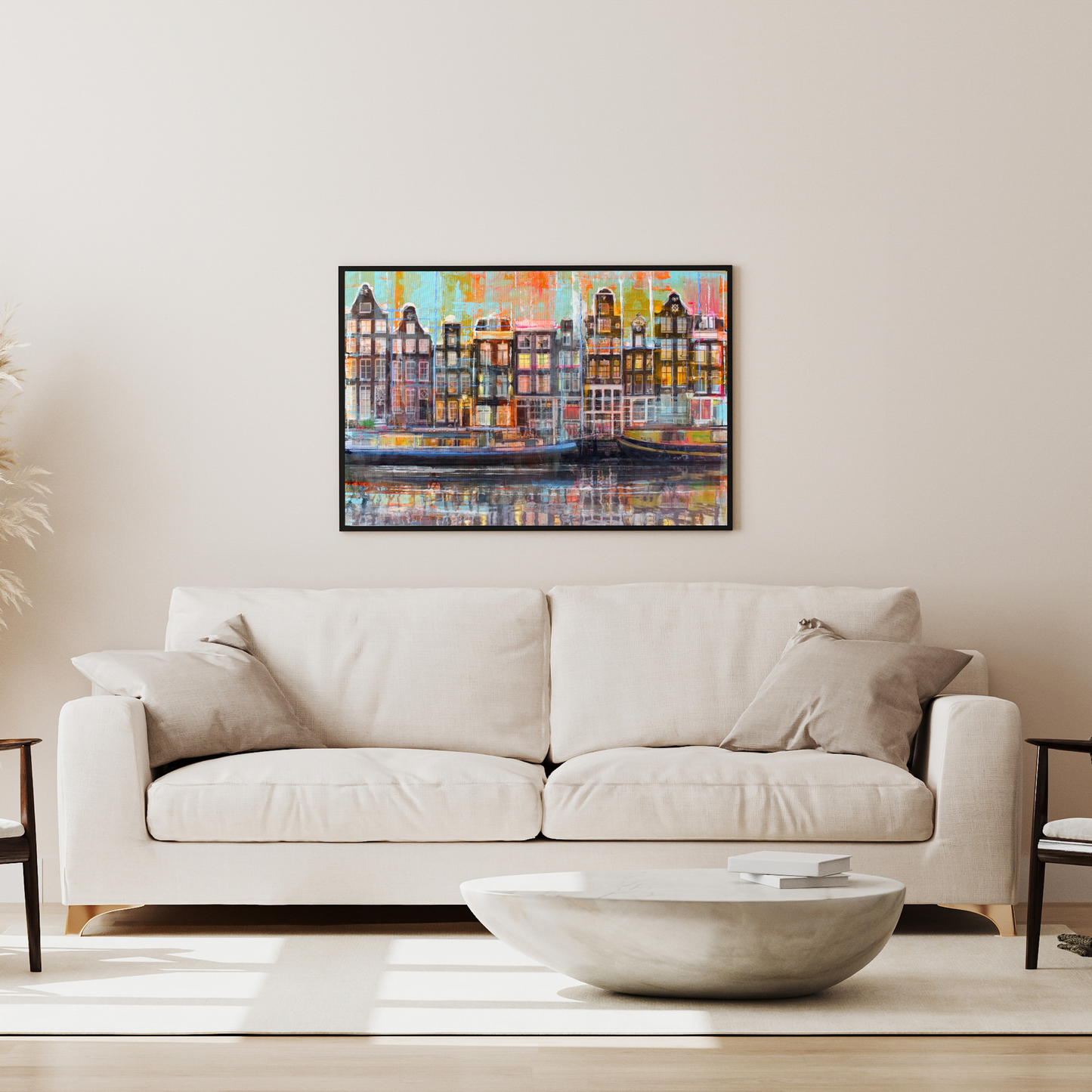 Aan de Amsterdamse Grachten by STUDIO PAINT-ING