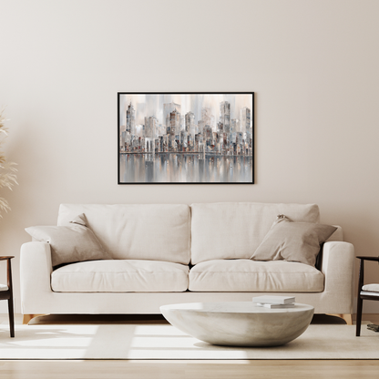 Illusions New York Skyline by Isabella Karolewicz
