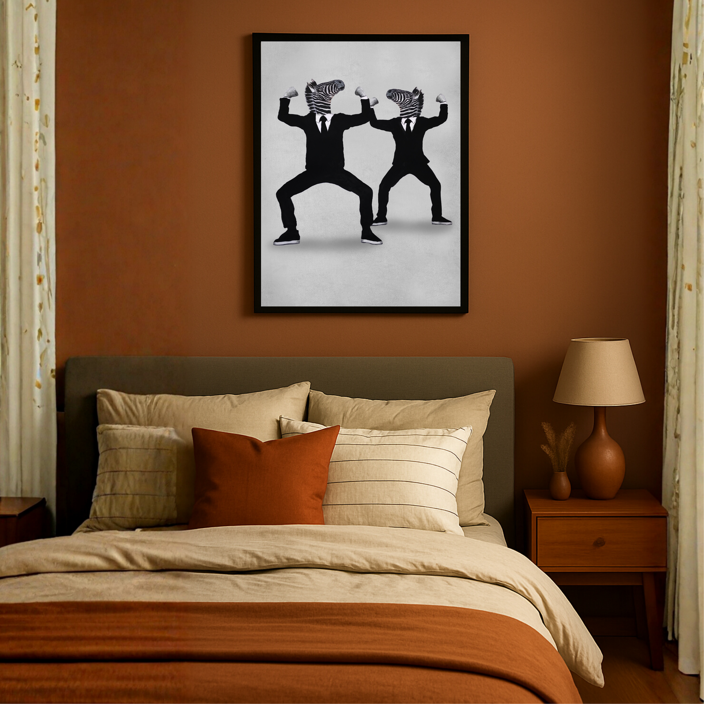 Zebra Vogueing by Coco Deparis