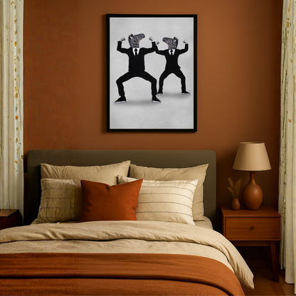 Zebra Vogueing by Coco Deparis