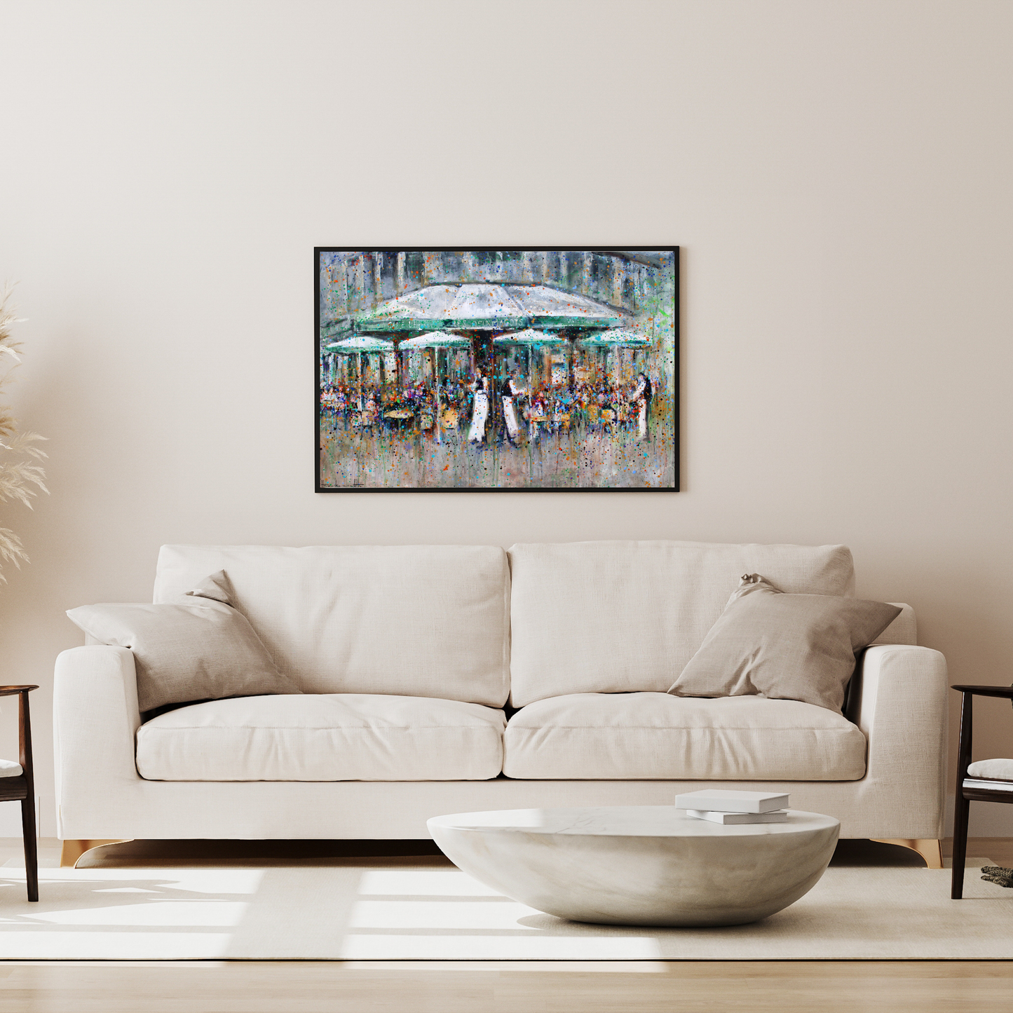 Les Deux Margots by STUDIO PAINT-ING