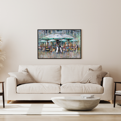 Les Deux Margots by STUDIO PAINT-ING