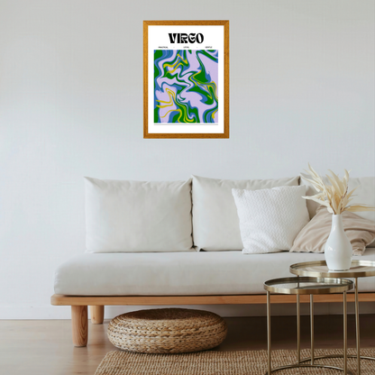 Virgo Star Sign by Athena Art