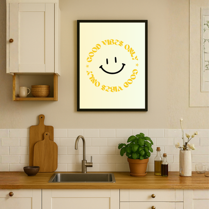 Good Vibes Only by Athena Art
