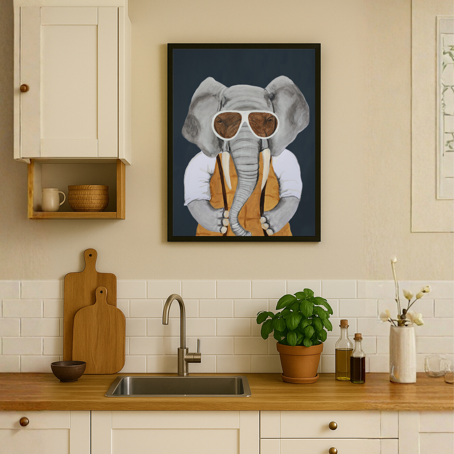 Vintage Elephant Man by Coco Deparis