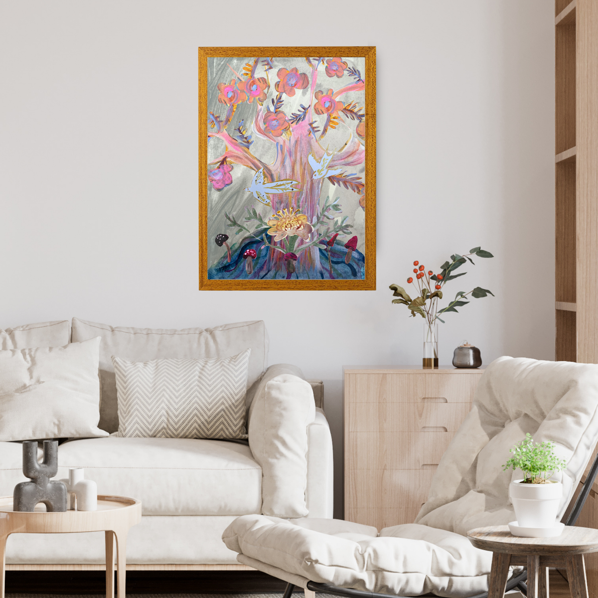 Peachy Tree by Claire Westwood