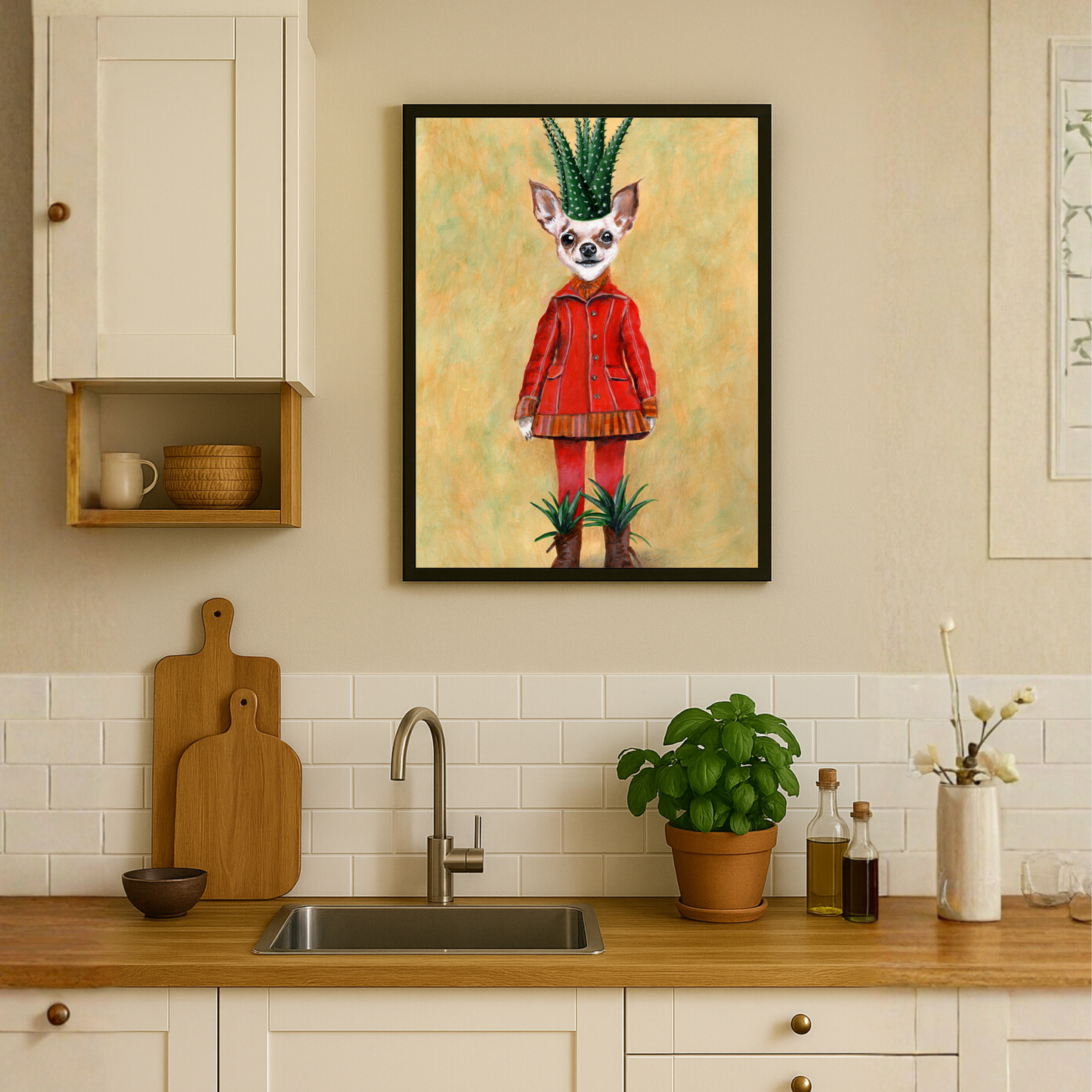 Chihuahua Cactus by Coco Deparis