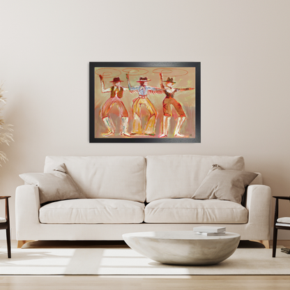 Cowboy Lasso by Studio Paint-Ing
