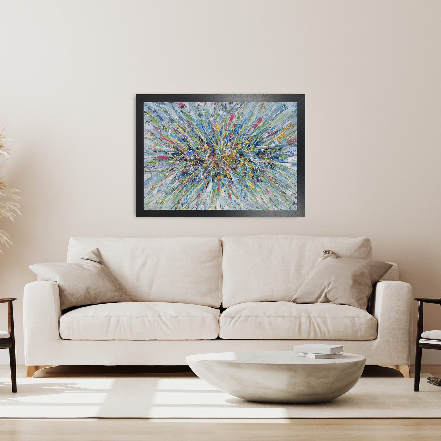 Abstract Floral Bouqet by Olga Tkachyk