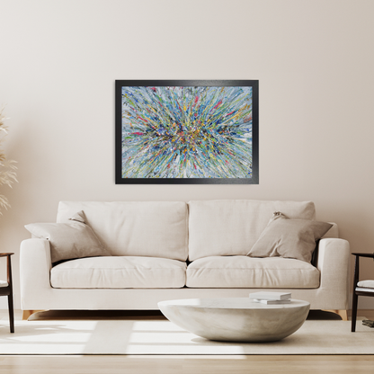 Abstract Floral Bouqet by Olga Tkachyk