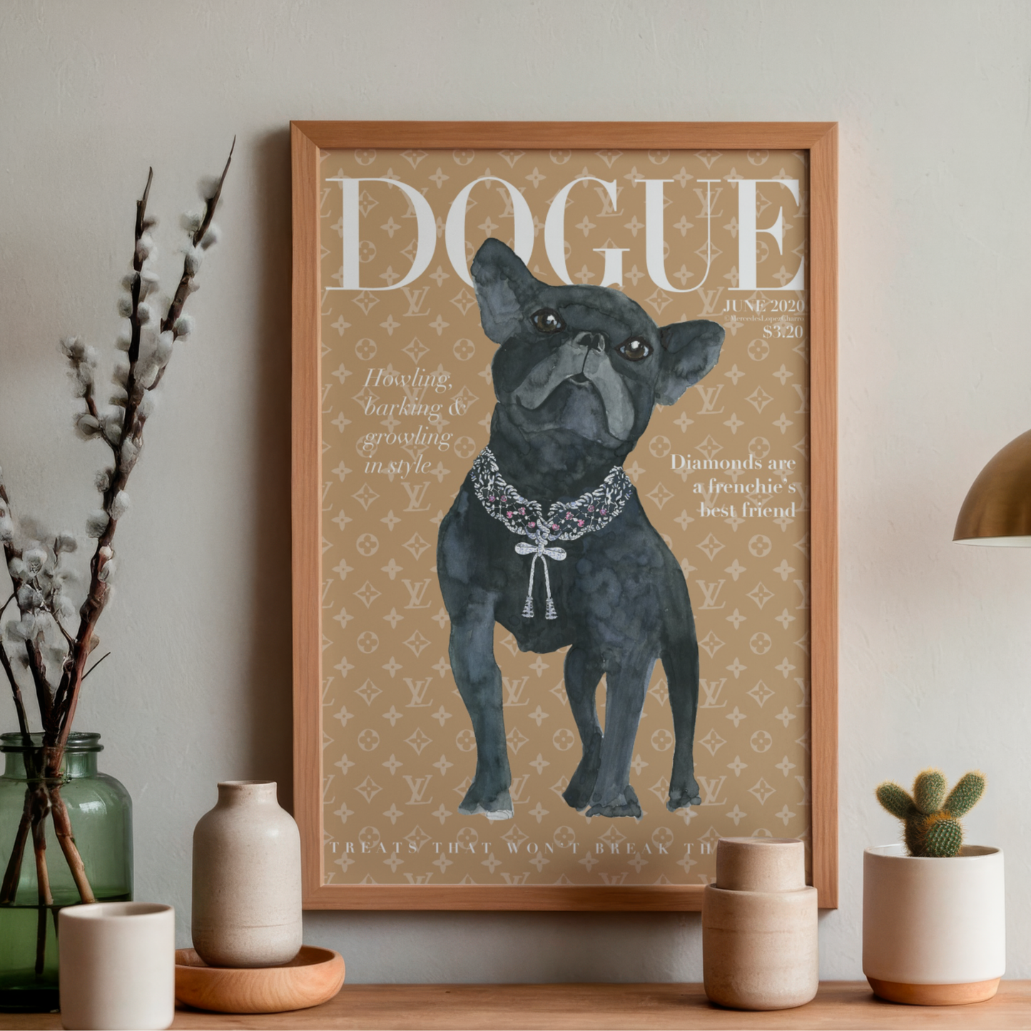 Dogue Brown by Mercedes Lopez