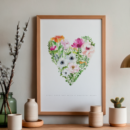 Heart Anemones by Mercedes Lopez