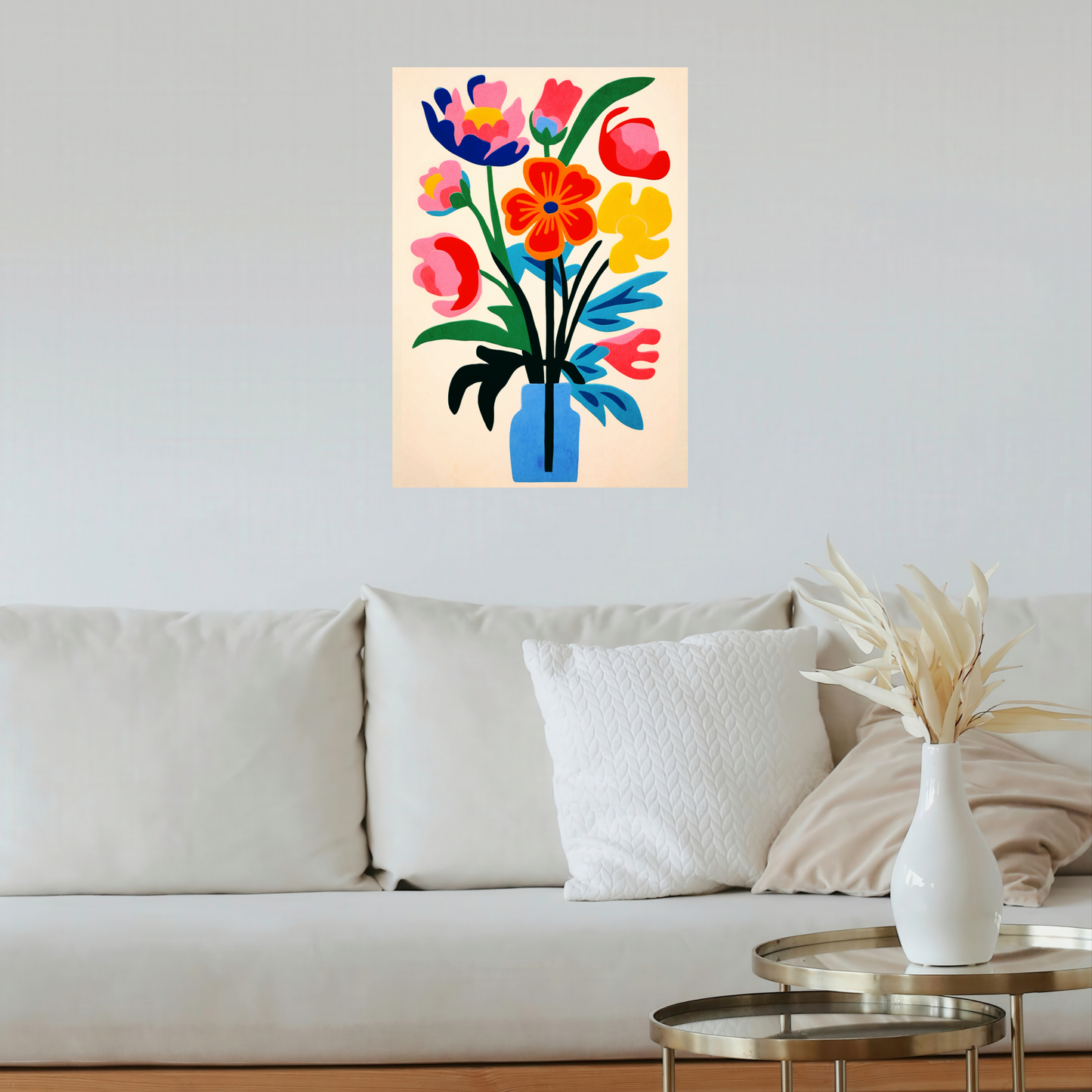 Colorful Flowers by Kubistika