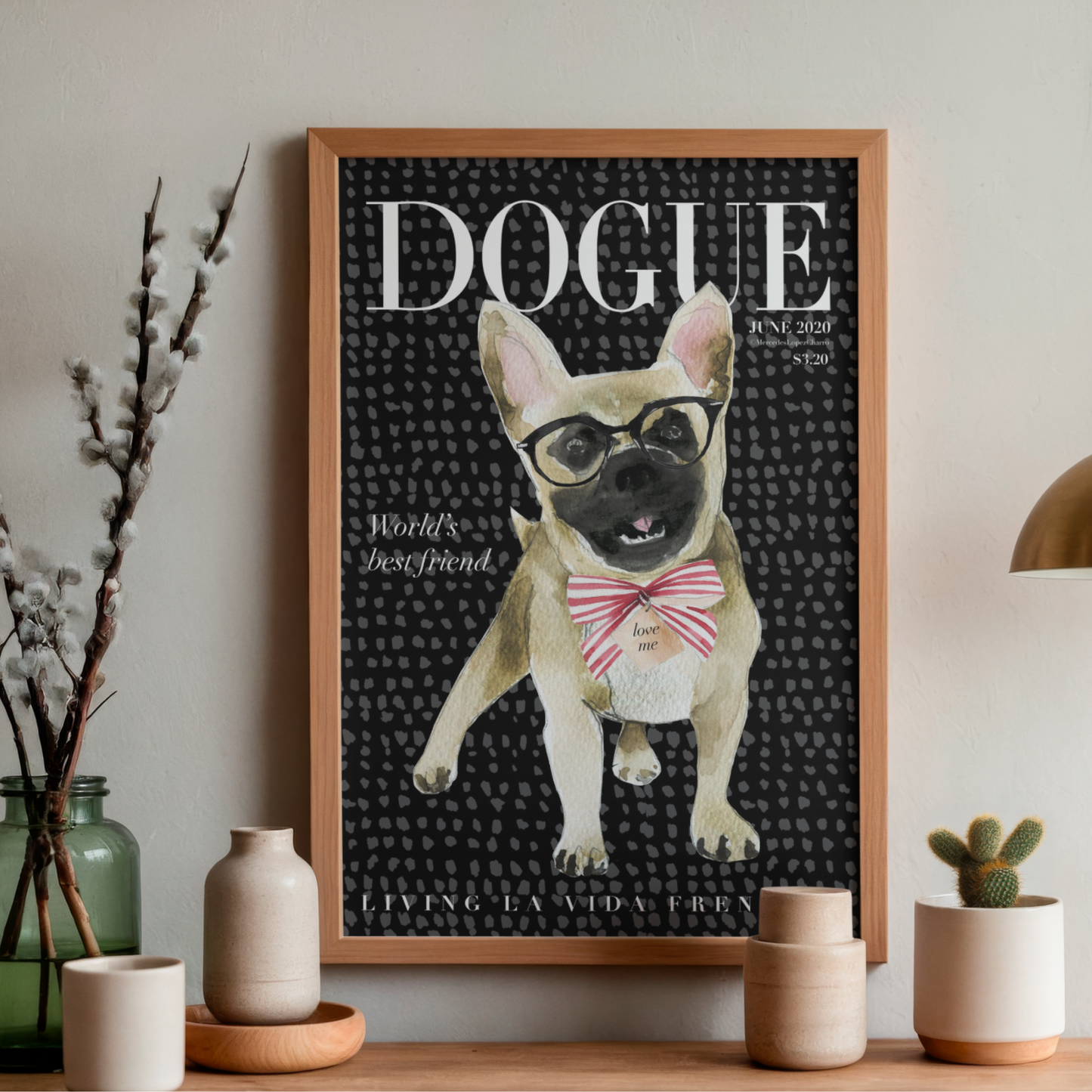 Dogue Frenchie by Mercedes Lopez