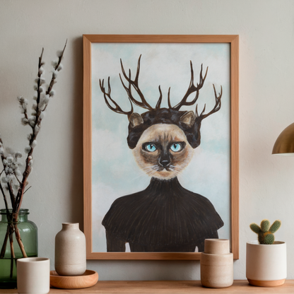 Deer Cat by Coco Deparis