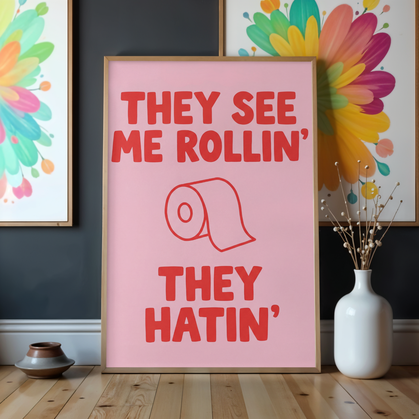 They see me Rollin' by Athena Art