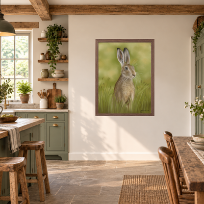 Hare in the Grass by Georgie Turner
