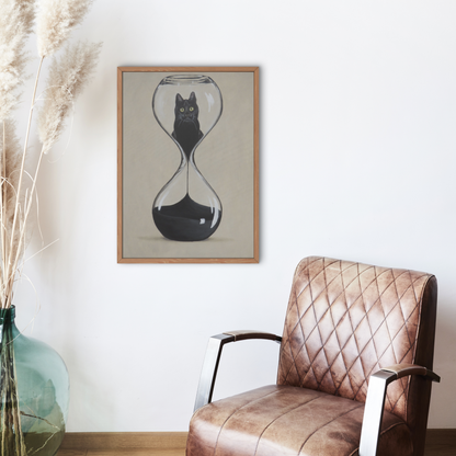 Hourglass Cat by Coco Deparis