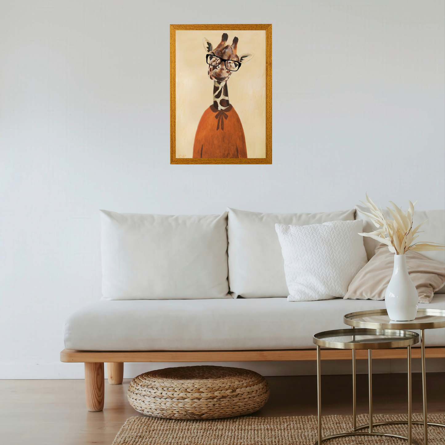 Clever Giraffe by Coco Deparis