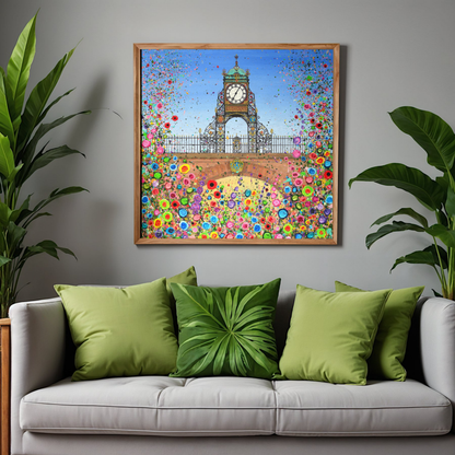 Chester Eastgate Clock by Jo Gough