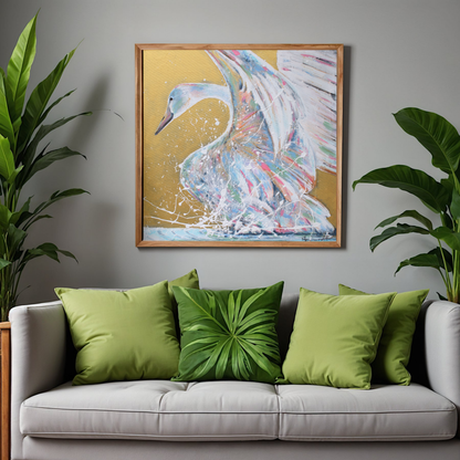 Loyal Swan by STUDIO PAINT-ING