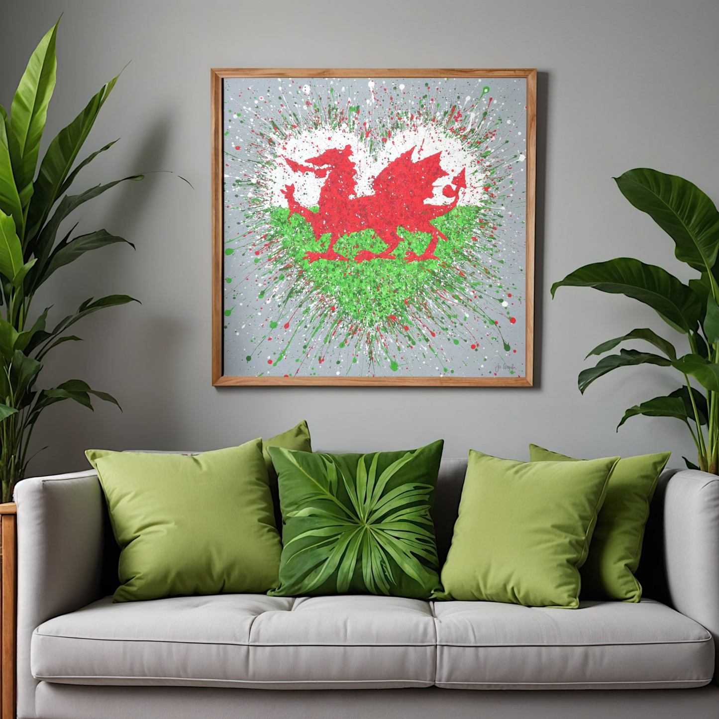 Y Ddraig Goch by Jo Gough