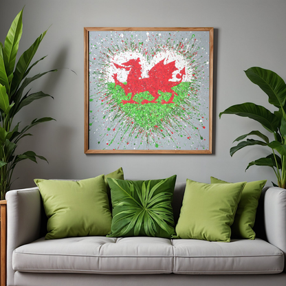 Y Ddraig Goch by Jo Gough