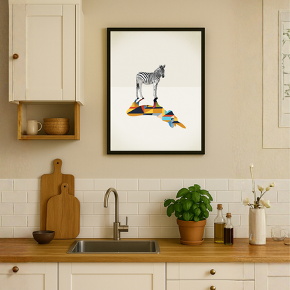 Walking Shadow Zebra by Jason Ratliff