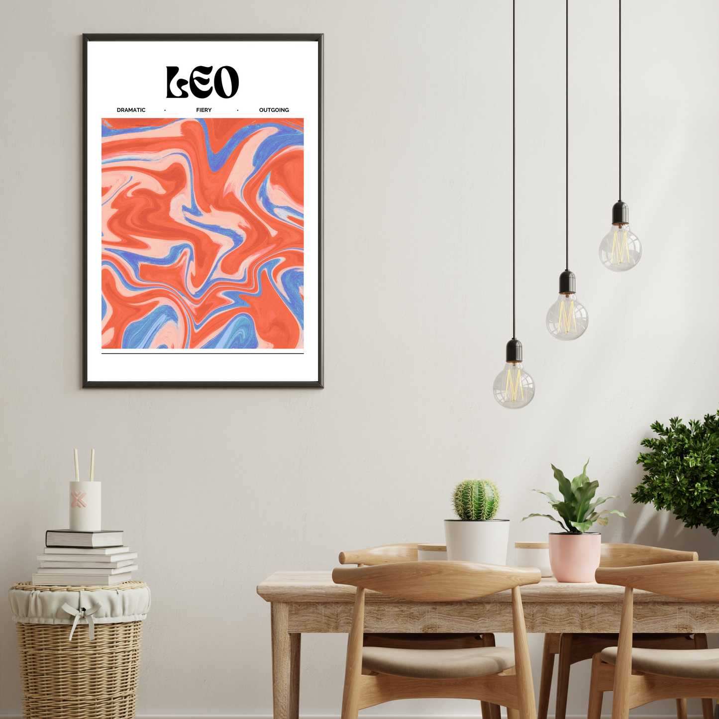 Leo Star Sign by Athena Art