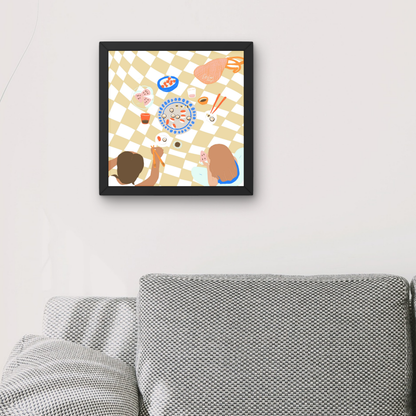 Sushi Picnic by Alix Campbell Art