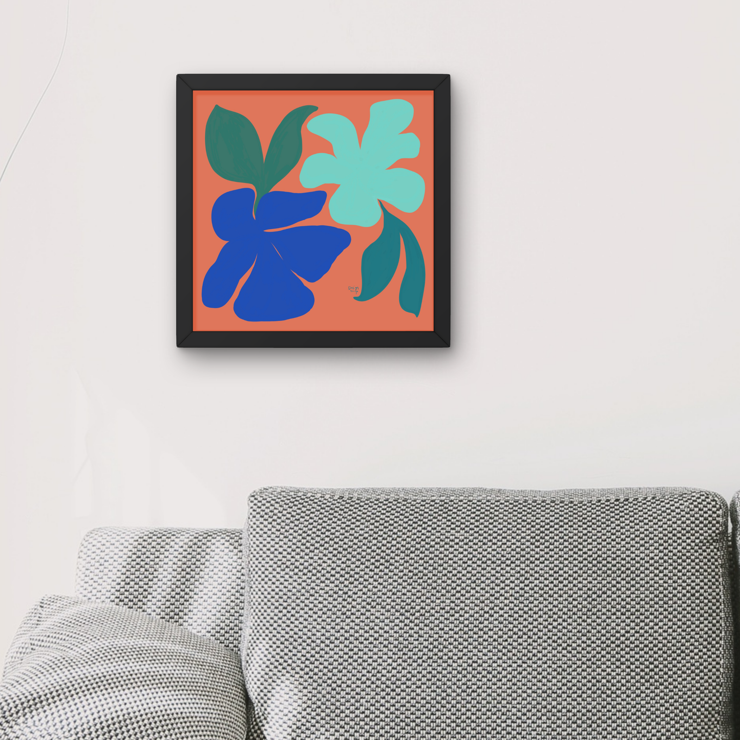 Graphic Floral 2 by Alix Campbell Art