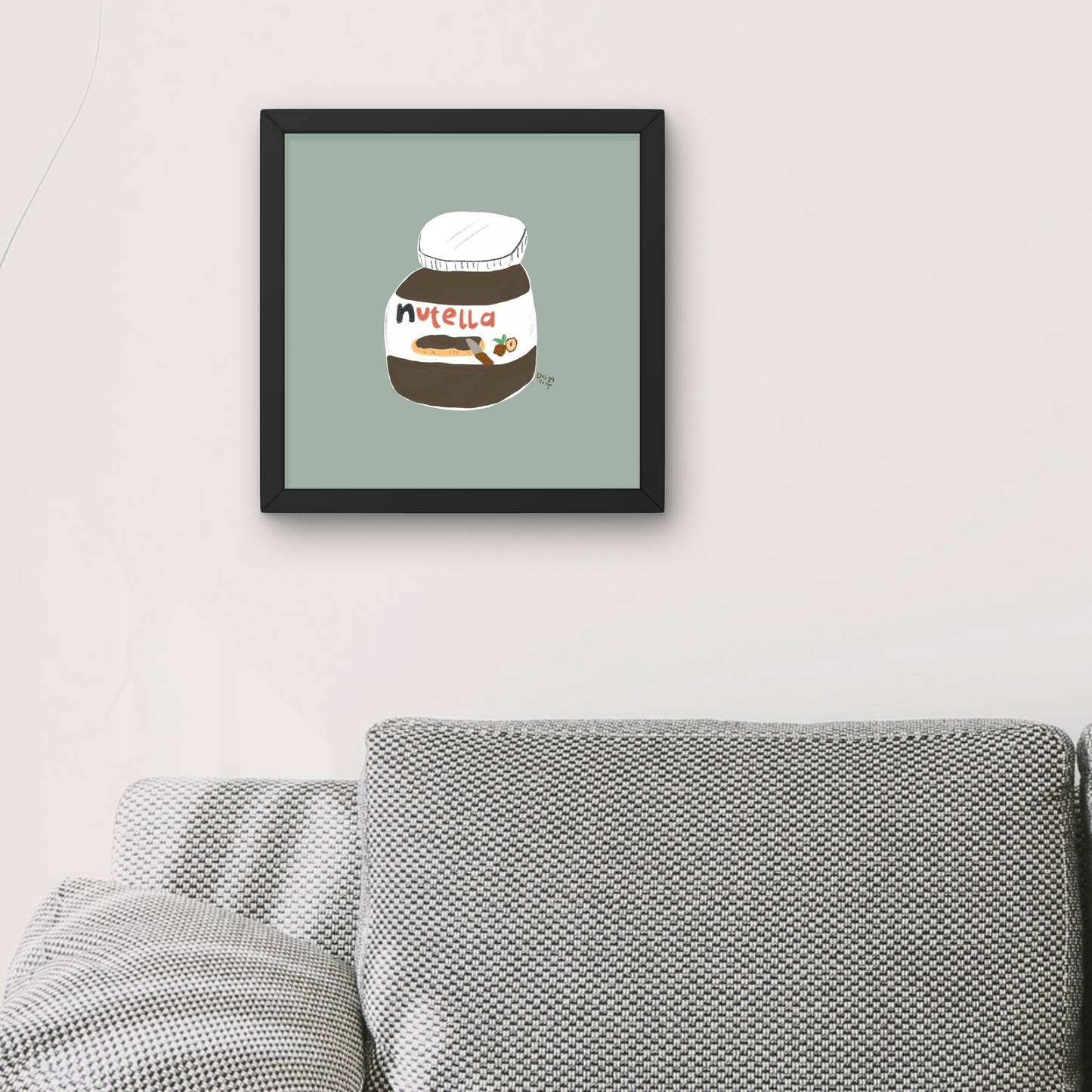Nutella Jar by Alix Campbell Art
